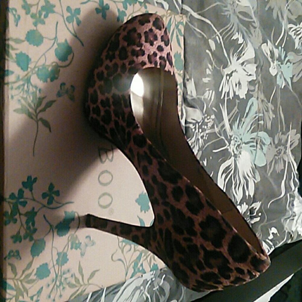 Leopard Print Heels
